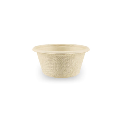 Bumboo 60ml Bagasse Dip Bowl with lid