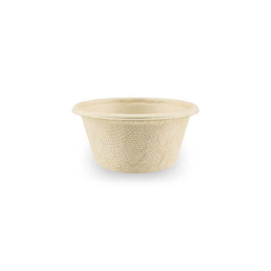 Bumboo 60ml Bagasse Dip Bowl with lid