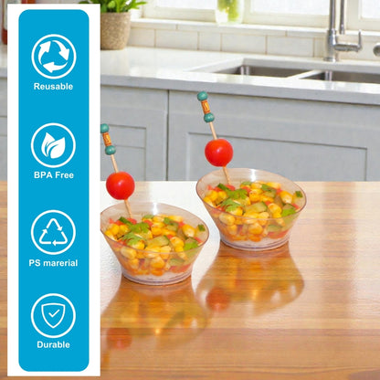 NP PS 17 Ice Cream Bowl 100 ml (Clear)