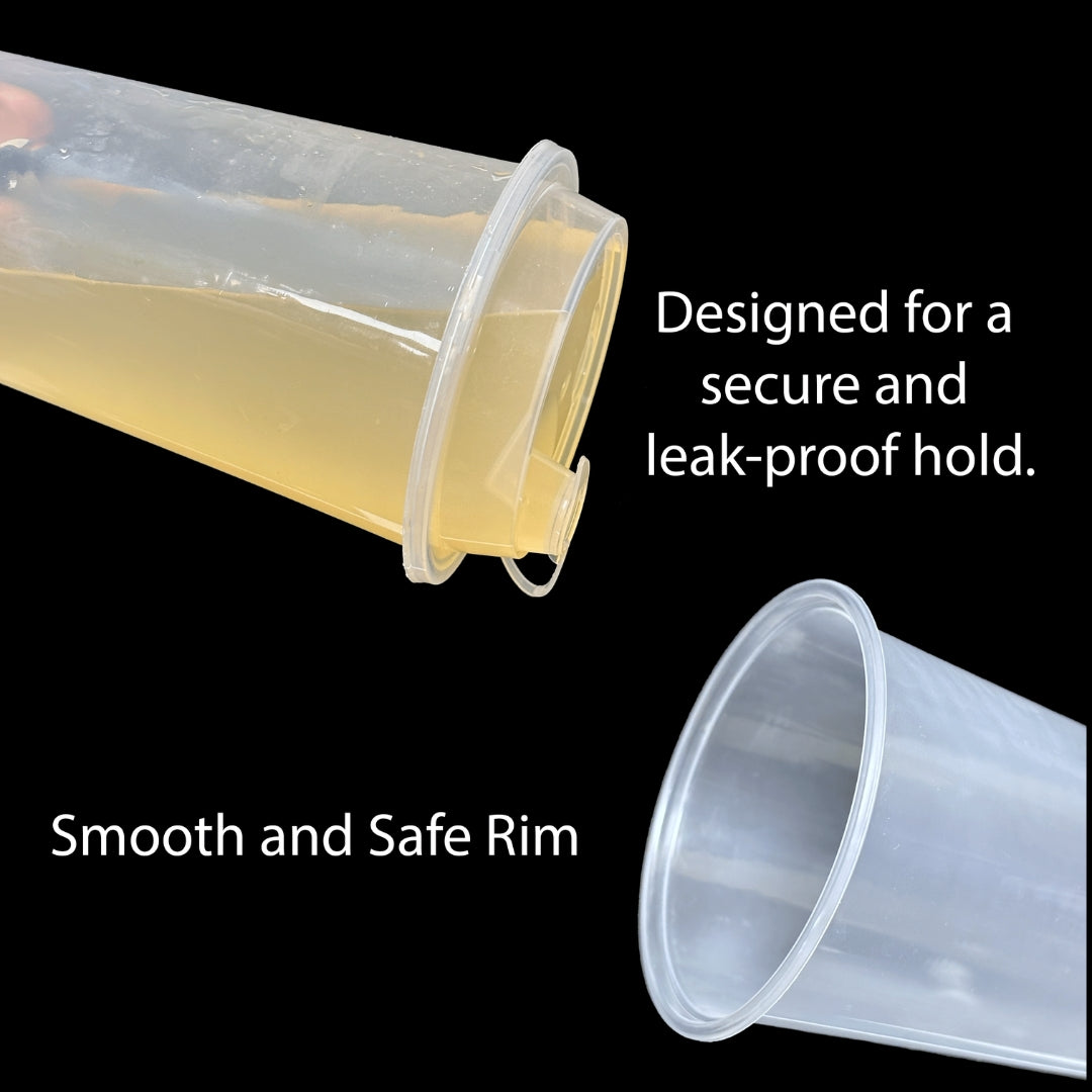 250 ml Paknserve Sipper Container with Black Lid (85D)