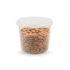 1500 ml Tamper Proof Flat Round Container with Lid