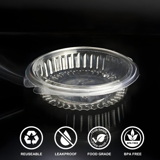 Hinged Box Round 24 Oz FL (1455)