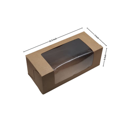 Loaf Cake Box (5 x 11.5 x 3 inch)