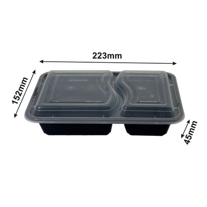 1000 ml RE 2CP Rectangular Container RP-RE-32-2CP
