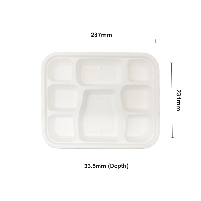 BW 8Cp Meal Tray with lid