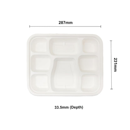 BW 8Cp Meal Tray with lid