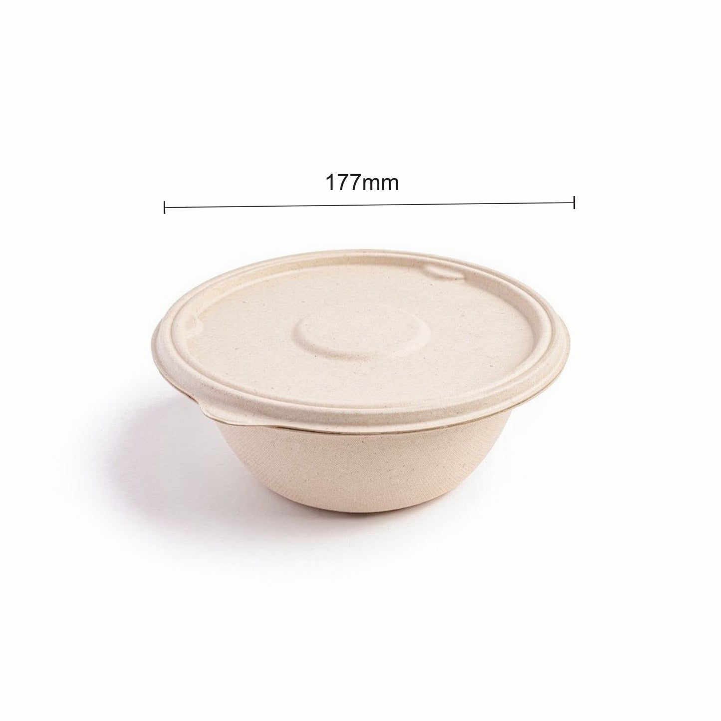 Bumboo Anti-Leak 750ml Round Bowl With Lid