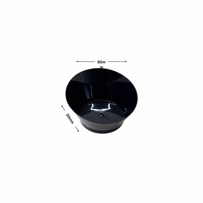 NP PS 17 Ice Cream Bowl 100 ml (Black)