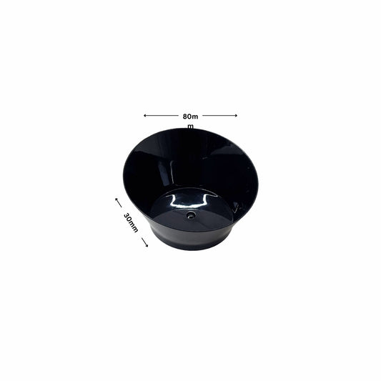 NP PS 17 Ice Cream Bowl 100 ml (Black)