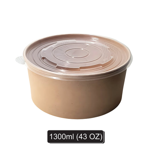 1300 ml Paper Salad Container