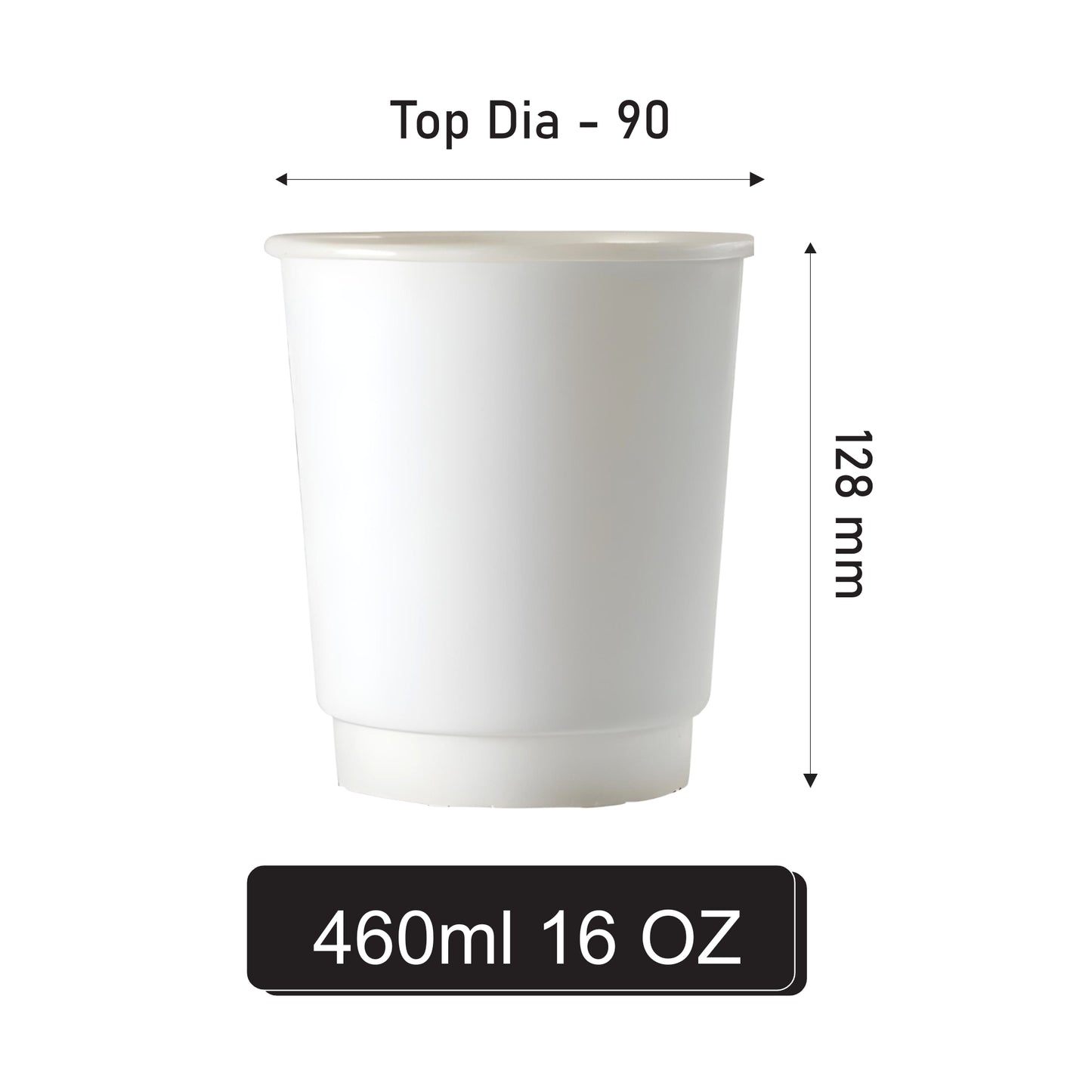 450 ML Double Wall Paper Cup