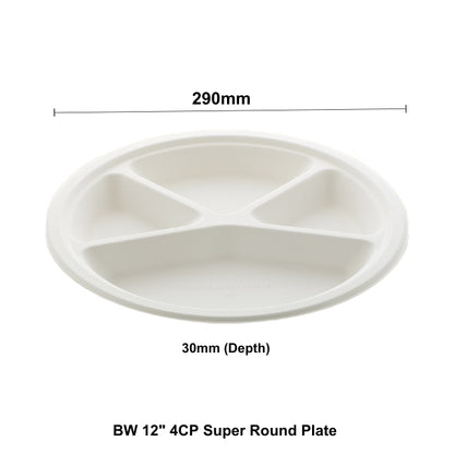 BW 12" 4CP Super Round Plate