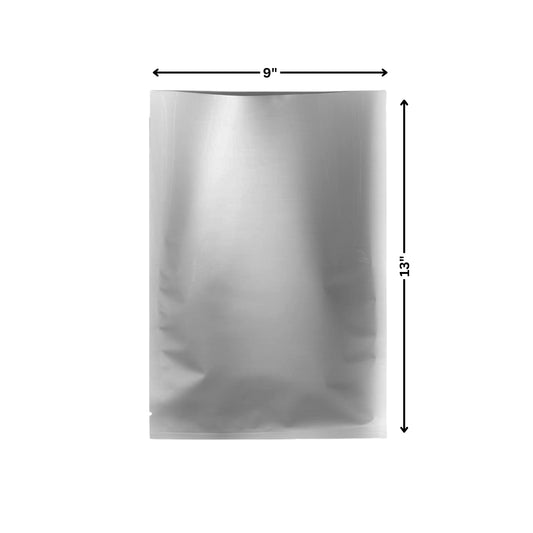 Vacuum Pouch - Both Side Aluminum Foil - 3 Side Seal (9 x 13)