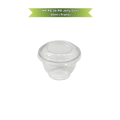 NP PS 26 RD Jelly Container 60ml (Transparent)