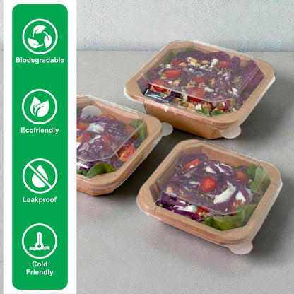 24 oz Square Paper Container