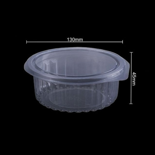 HINGED BOX ROUND 8 OZ FL (1451)