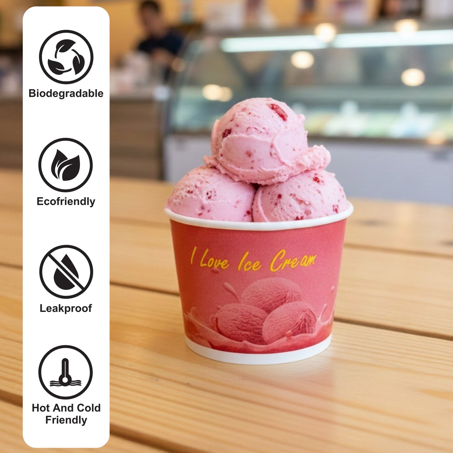 250 ML Ice Cream Cup – 2 PE