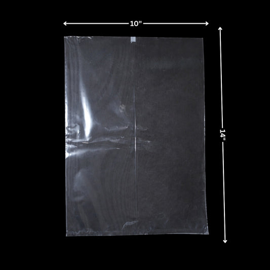 Transparent Center Seal Pouches (10 x 14 Inch)
