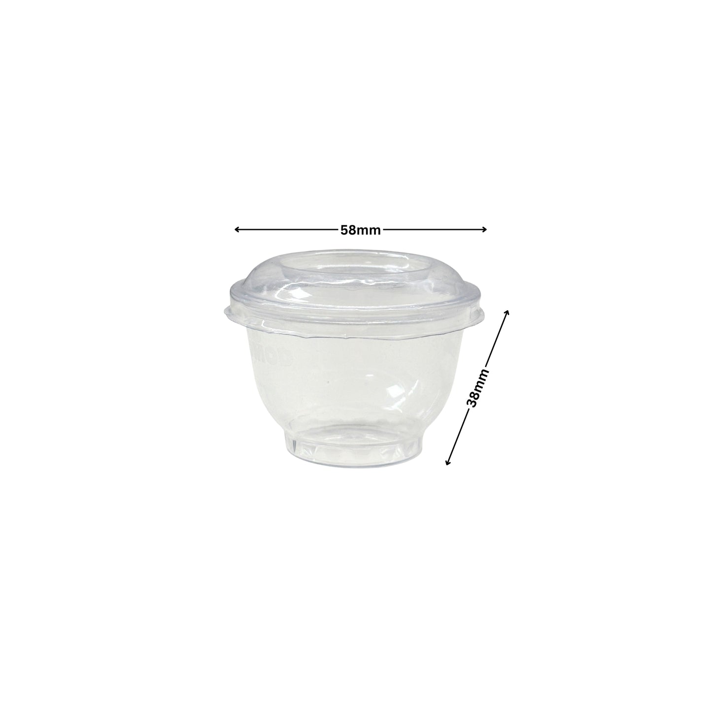 NP PS 26 RD Jelly Container 60ml (Transparent)