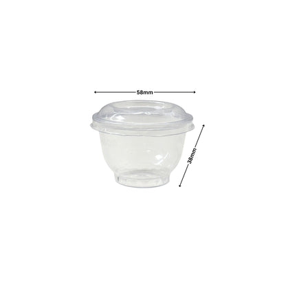 NP PS 26 RD Jelly Container 60ml (Transparent)