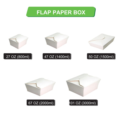 2000 ml Paper Flap Box