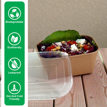 1000 ml Rectangle Paper Container