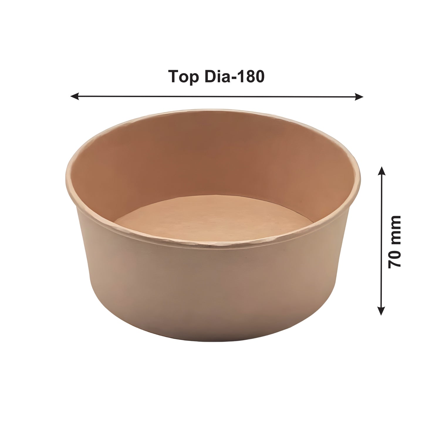 1300 ml Paper Salad Container