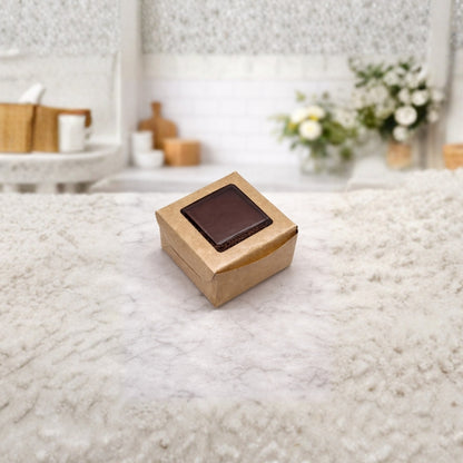 Kraft 3x3x2 Window Brownie Box