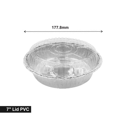 7" Round Container PVC Lid