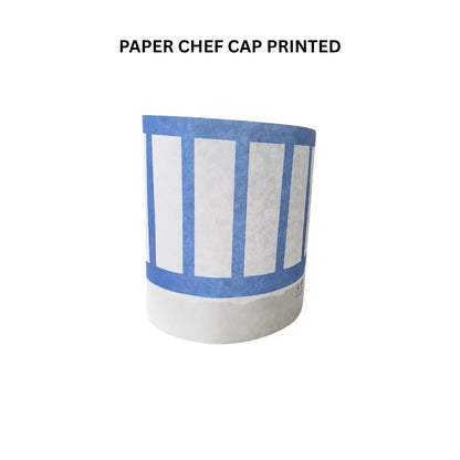 Printed Paper Chef Cap
