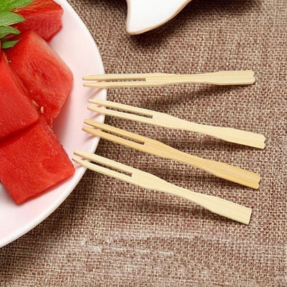 Wooden Fruit Fork 80mm