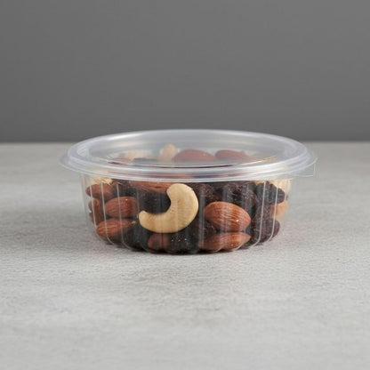 HINGED BOX ROUND 8 OZ FL (1451)