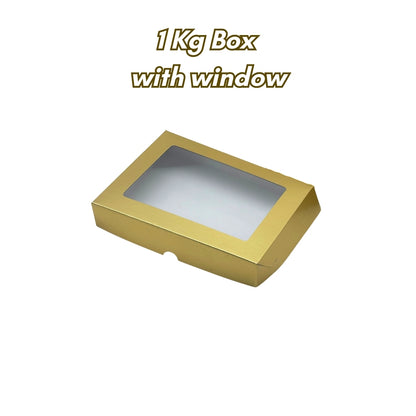 Golden Sweet Box 1 Kg (With Window)
