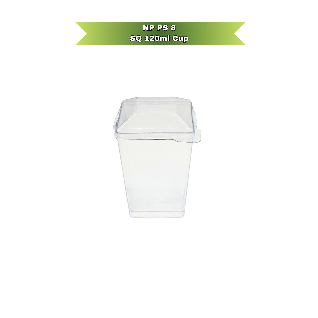 NP PS 8 SQ 120ml Cup with Lid