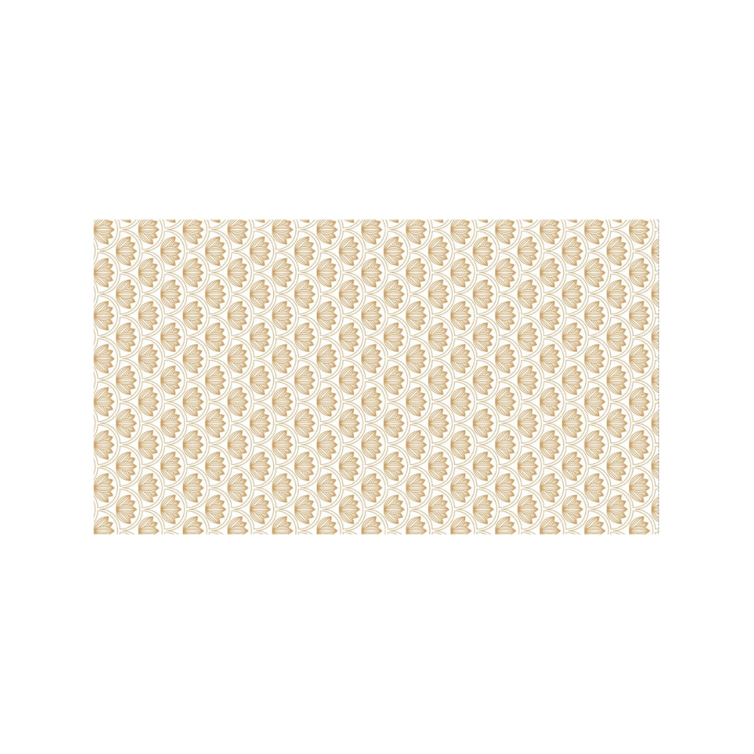 Lotus Design Table Roll ( GOLD , WHITE)