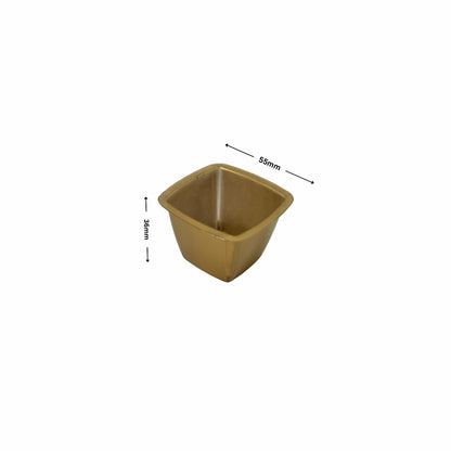 NP PS 18 SQ Jelly Container 60ml Gold color