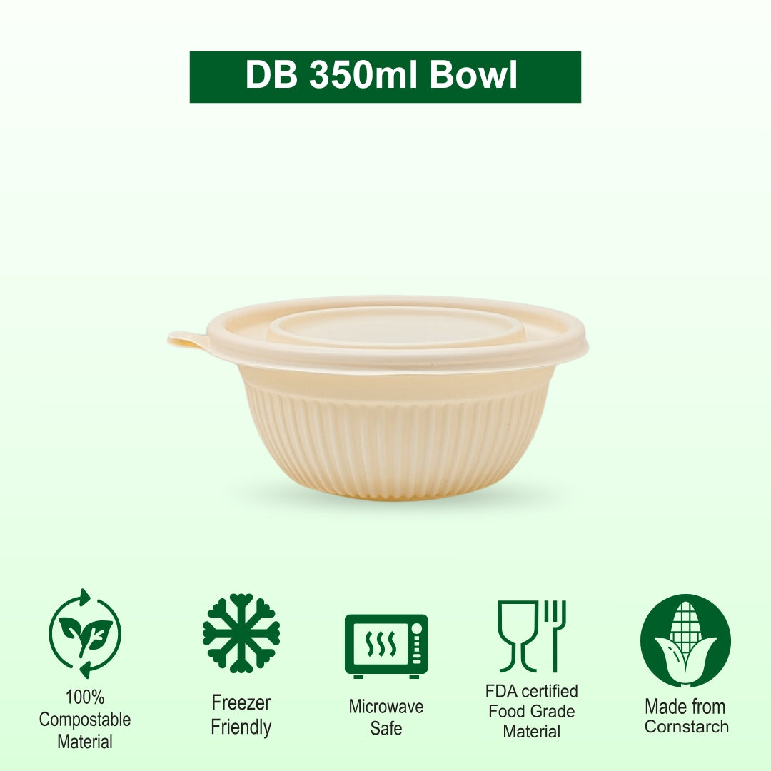 DB 350ml Cornstarch Bowl (WL)