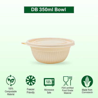 DB 350ml Cornstarch Bowl (WL)