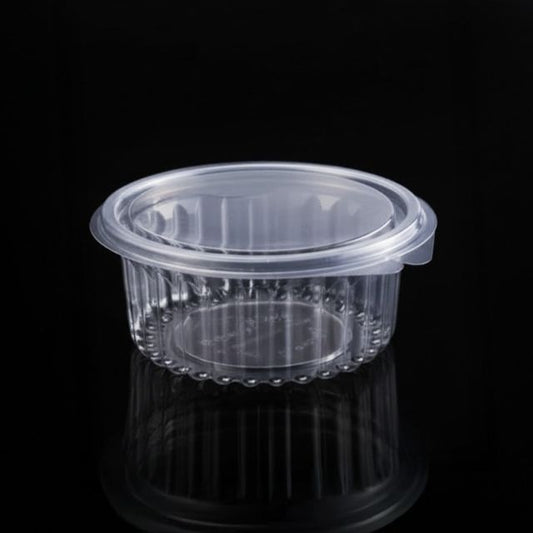 HINGED BOX ROUND 12 OZ FL