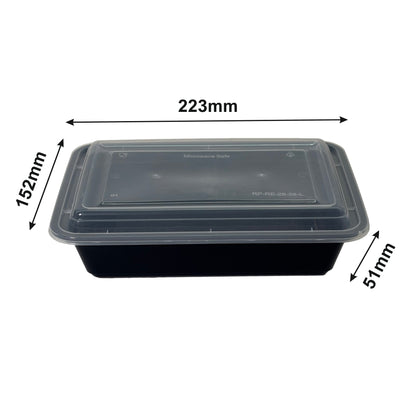 1150 ml RE Rectangular Container RP-RE-38