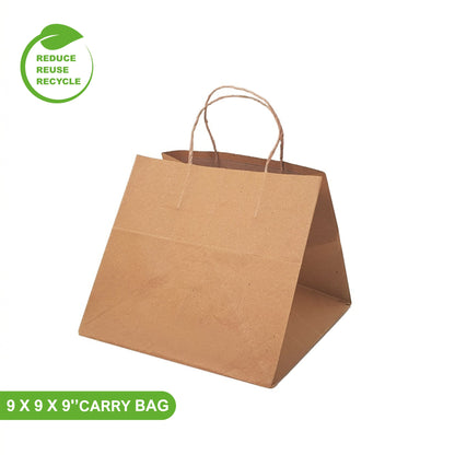 9 x 9 x 9 Inch Cake / Pizza Bag