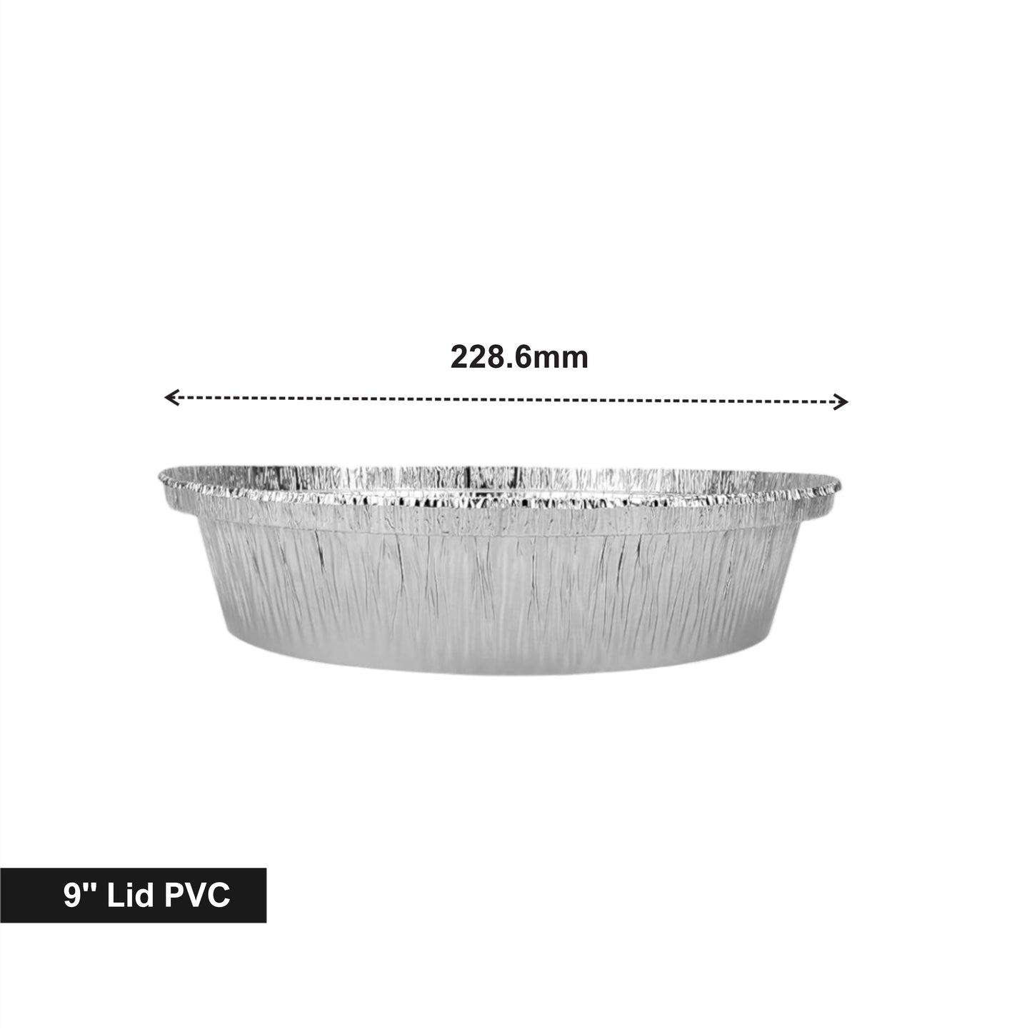 9" Round Container PVC Lid