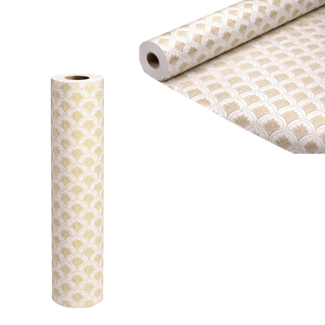 Lotus Design Table Roll ( GOLD , WHITE)
