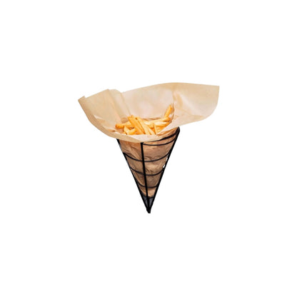 Ecowrap plain Cut Sheet 8 x 8 inch Brown color (250 Sheets) Butter Paper