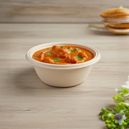 Bumboo Anti-Leak 1000ml Round Bowl With Lid