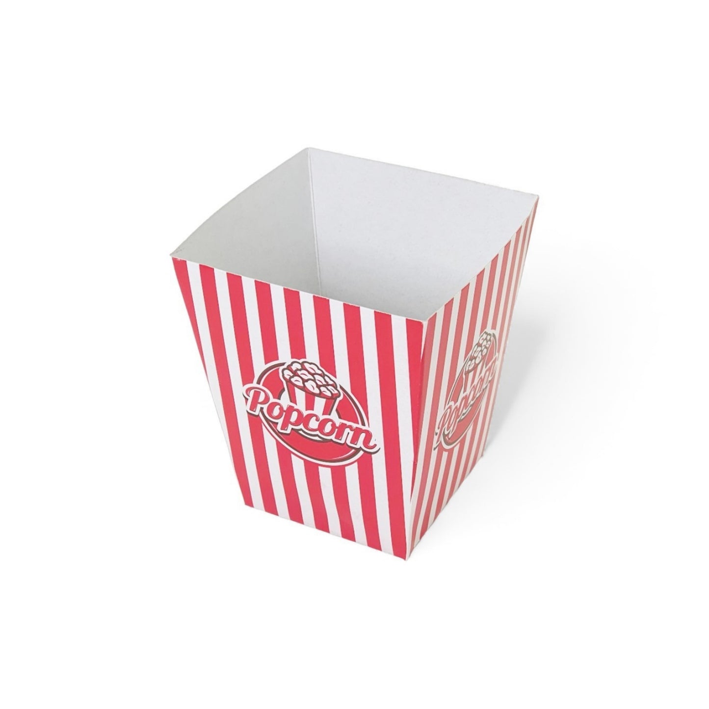 PNS 32 OZ Square Popcorn Box Printed (Red Color)