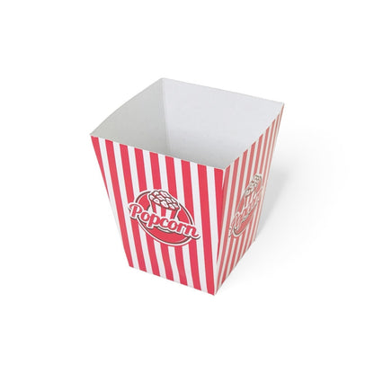 PNS 32 OZ Square Popcorn Box Printed (Red Color)