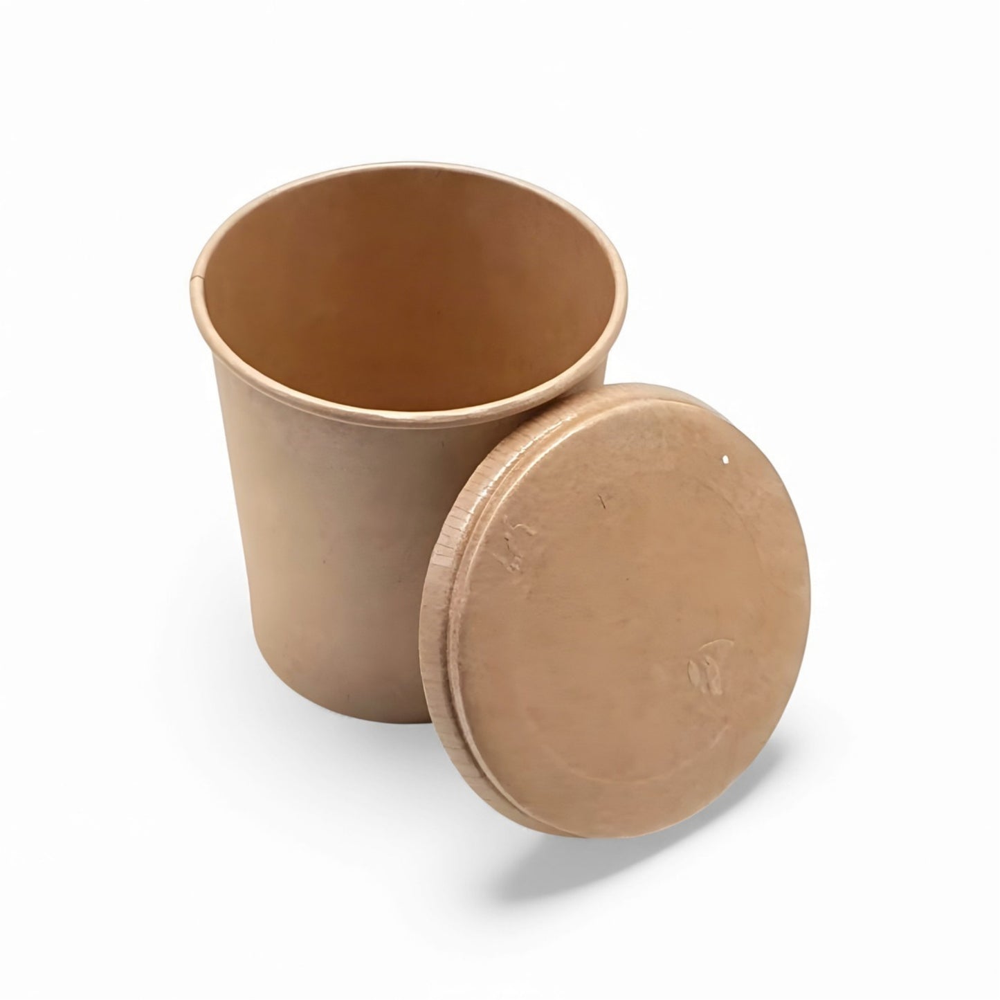 500 ml Kraft Round Paper Container (115 Dia)