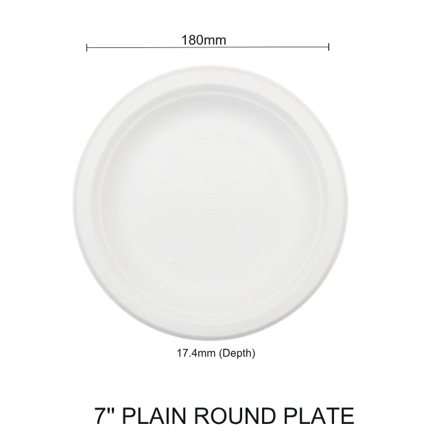 BW 7" Plain Plate