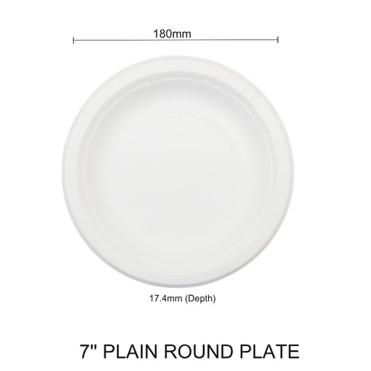 BW 7" Plain Plate